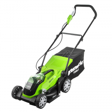 Газонокосилка аккумуляторная Greenworks G40LM35 Арт. 2501907, 40V, 35 см, без АКБ и ЗУ Газонокосилка аккумуляторная Greenworks G40LM35 Арт. 2501907, 40V, 35 см, без АКБ и ЗУ