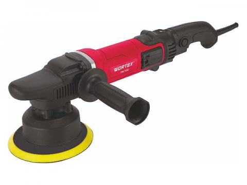 Полировальная машина WORTEX PM 1512 в кор. (1100 Вт, 150 мм, рег.об., конст.эл., эксцентрик, шнур 4 м)