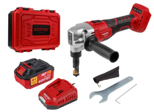 Аккумуляторные ножницы высечные WORTEX CNB 1825 XLT SET
