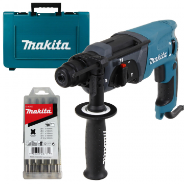 Перфоратор MAKITA HR 2470 X20 + набор буров D-00703 5 шт. Перфоратор MAKITA HR 2470 X20 + набор буров D-00703 5 шт.