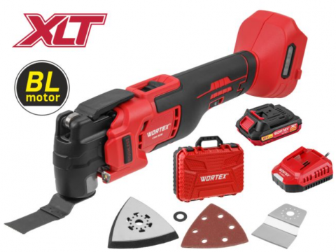 Аккумуляторный многофункциональный инструмент (реноватор) WORTEX CSM 3018ALL1 XLT SET