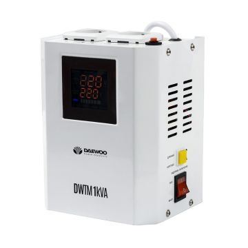 Стабилизатор напряжения настенный DAEWOO DW-TM1kVA Стабилизатор напряжения настенный DAEWOO DW-TM1kVA