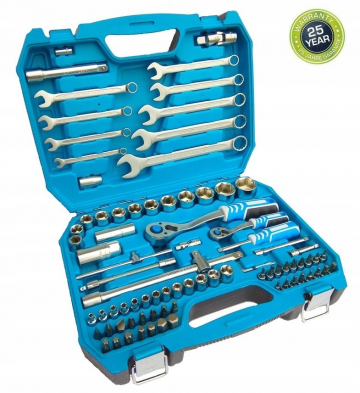 Набор инструментов HOEGERT HT1R425 (85 шт., 1/4", 1/2") Набор инструментов HOEGERT HT1R425 (85 шт., 1/4", 1/2")