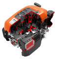 Двигатель Husqvarna HS166A 166см3 (D=25 L=80) Двигатель Husqvarna HS166A 166см3 (D=25 L=80)