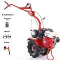 Мотоблок АГАТ (Салют) XM-8.0-П с двигателем Hammerman CF170FB 8.0 л.с.
