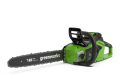 Цепная пила аккумуляторная Greenworks GD40CS18 40V (с 1хАКБ 5Ач и ЗУ) Цепная пила аккумуляторная Greenworks GD40CS18 40V (с 1хАКБ 5Ач и ЗУ)